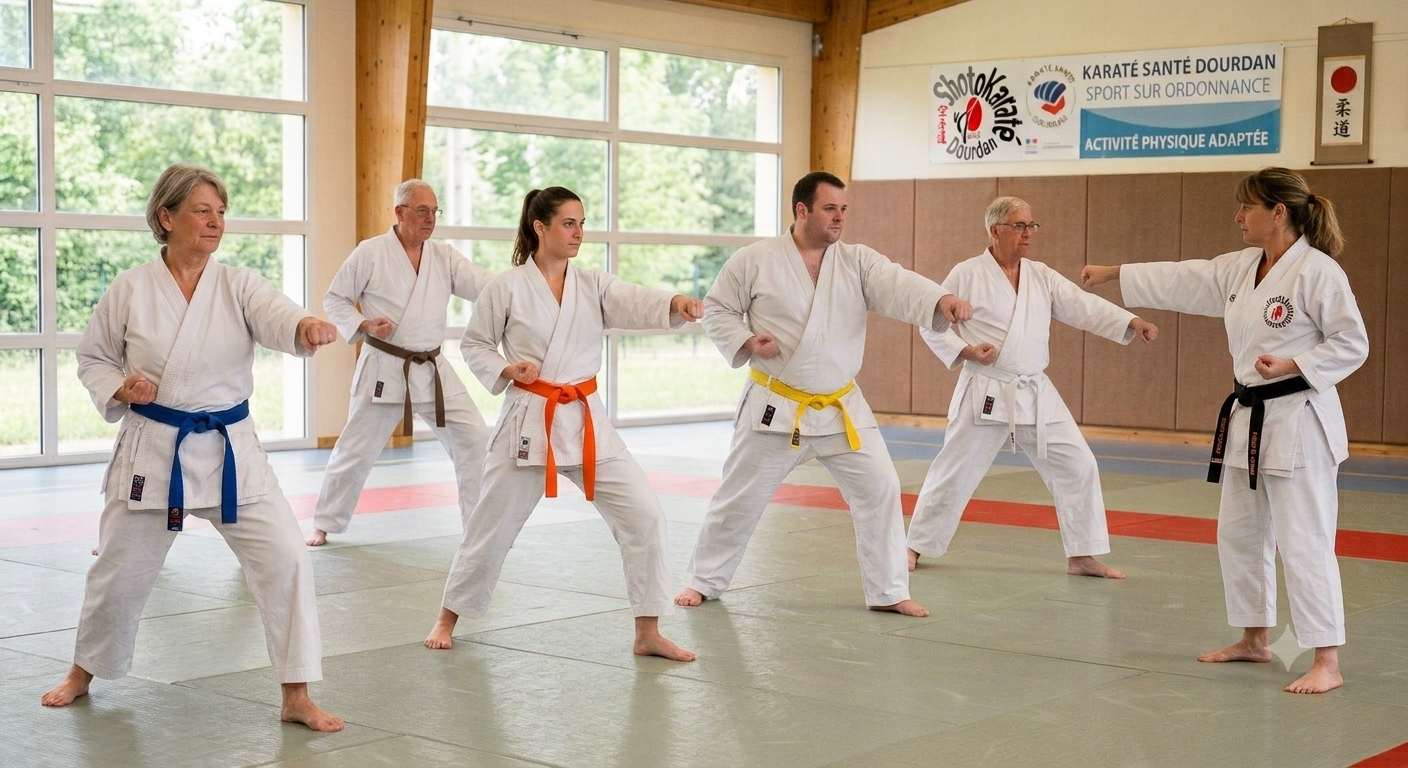 karate sur ordonnance